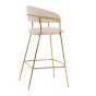 Hoker Glamour beżowy MARLO BC-01 welur-9