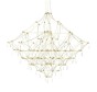 Lampa wisząca CONSTELATION 120 GOLD - LED, stal szczotkowana