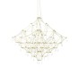 Lampa wisząca CONSTELATION 77 GOLD - LED, stal szczotkowana-1