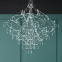 Lampa wisząca CONSTELATION 77 GOLD - LED, stal szczotkowana-6