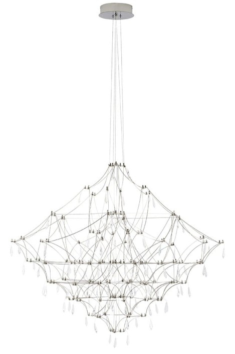 Lampa wisząca CONSTELATION 77 - LED, stal szczotkowana
