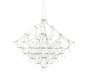 Lampa wisząca CONSTELATION 77 - LED, stal szczotkowana