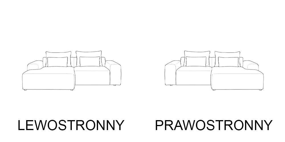 Narożnik modułowy BELISTA