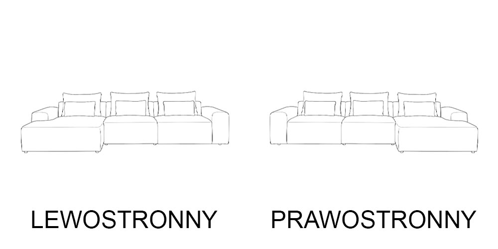 Narożnik modułowy BELISTA