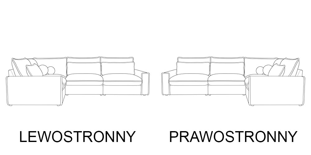 Narożnik modułowy CECYLIA