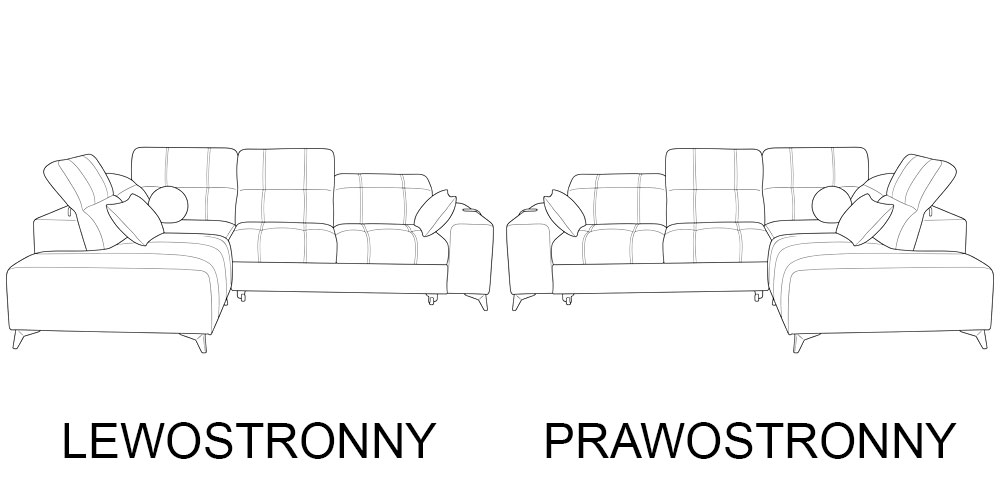 Narożnik rozkładany DALME VII