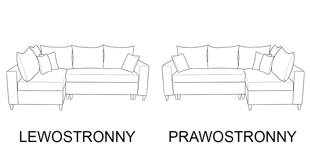 Narożnik skandynawski FIESTA