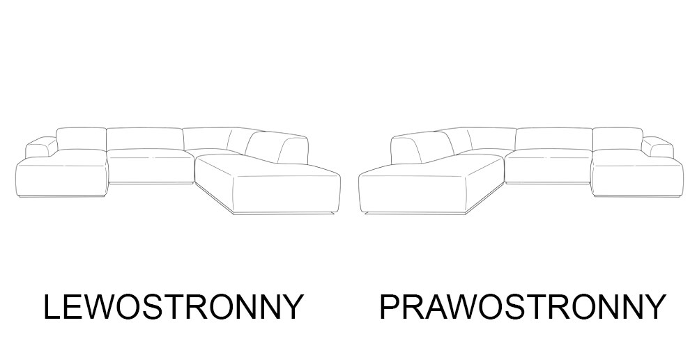 Narożnik modułowy FINARO