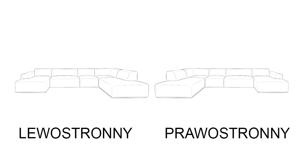 Narożnik modułowy FINARO