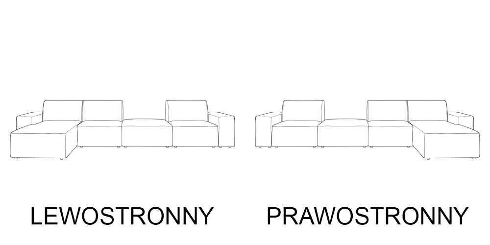 Narożnik modułowy CUBE