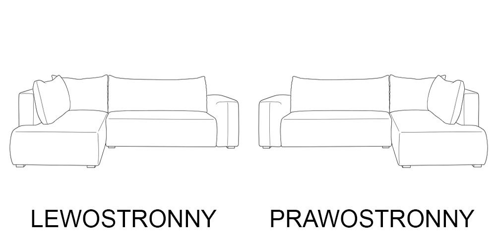 Narożnik LECCO L XL