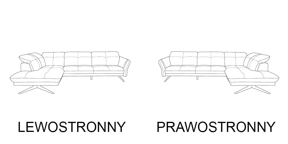 Narożnik modułowy MARBENA