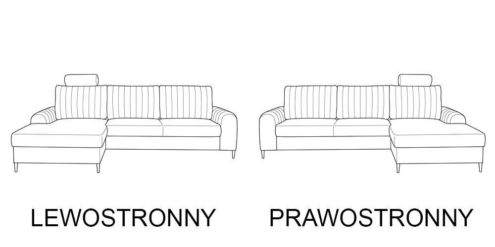 Wybór strony narożnika MONACO