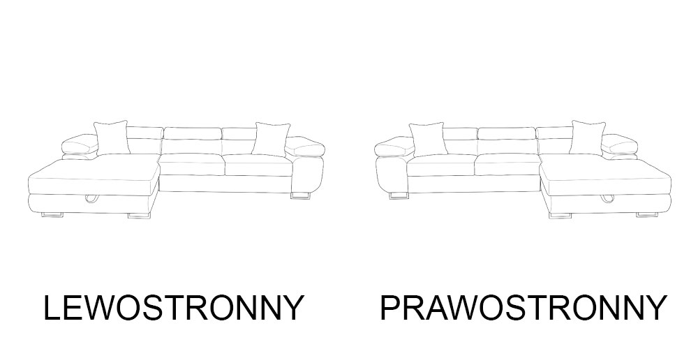 Strony narożnika OSLO do wyboru
