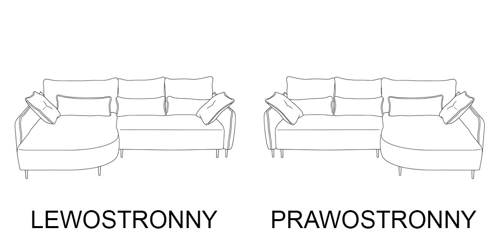 Narożnik rozkładany PALERMO