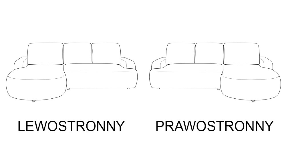 Narożnik rozkładany PARMA