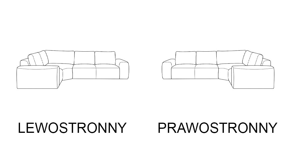 Narożnik modułowy TOLINO