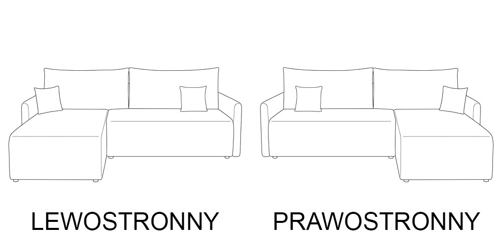 Sofa z funkcją spania VALENCIA