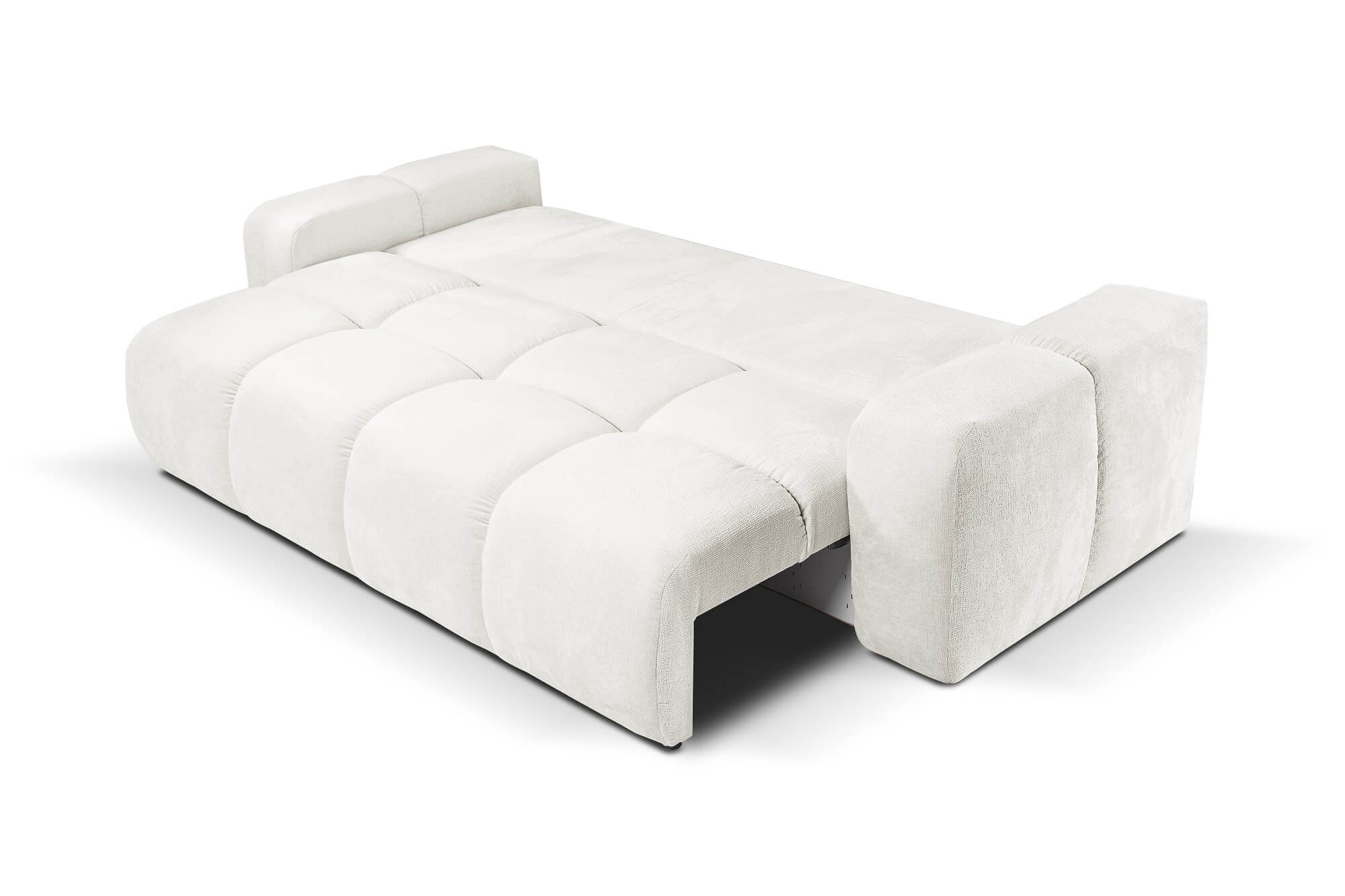 Sofa SOHO - widok na rozłożoną powierzchnię spania
