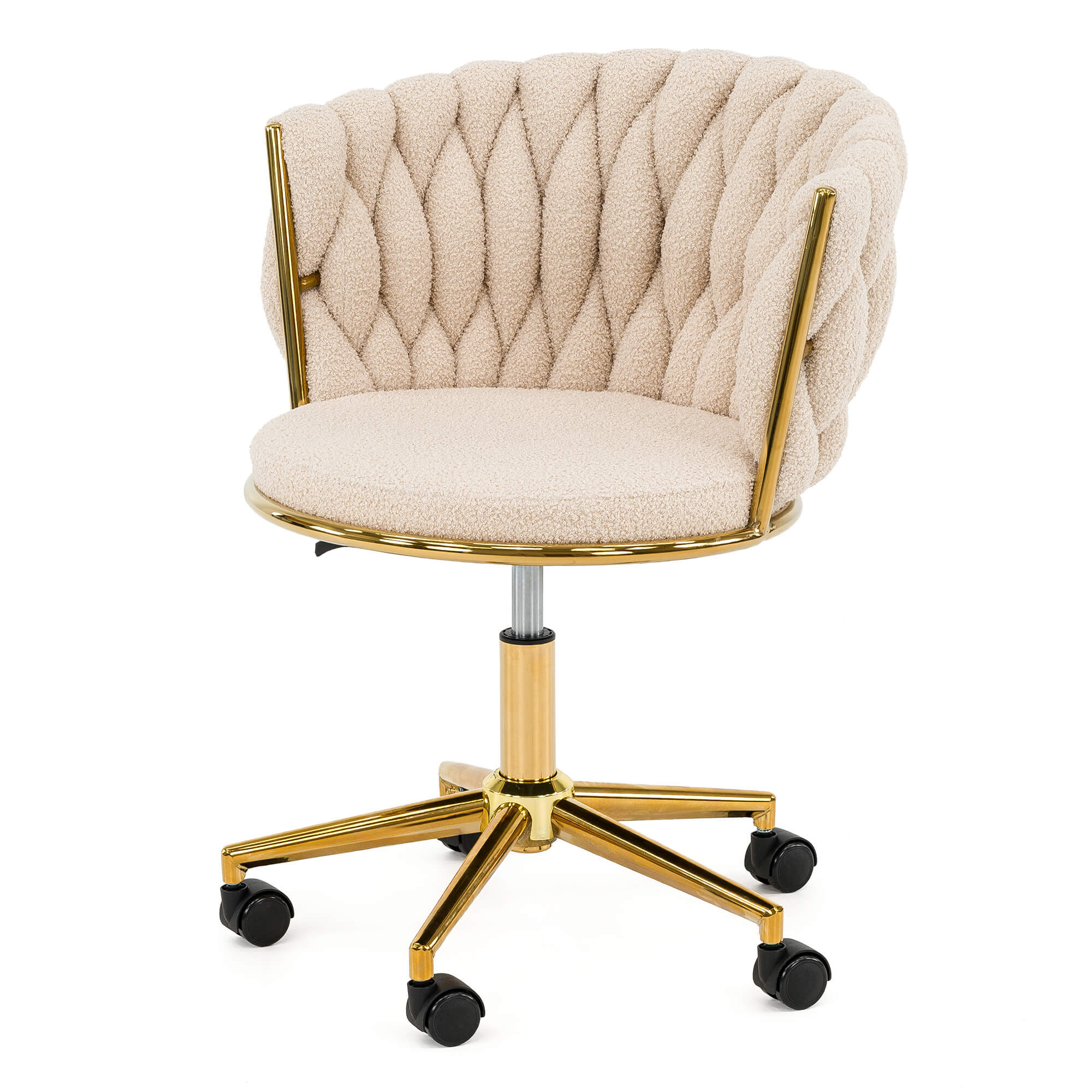 krzesło obrotowe glamour