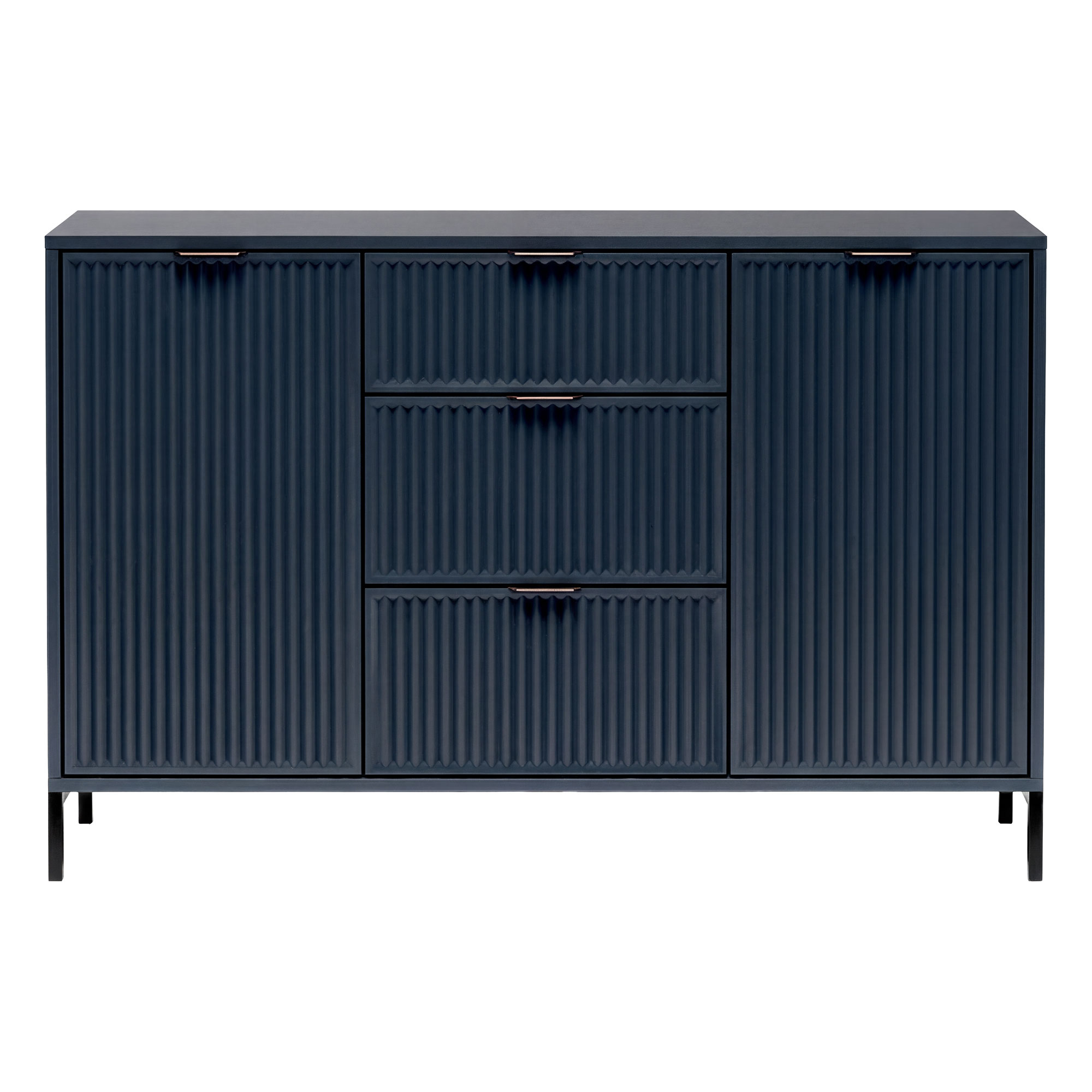 Komoda frezowana LS-2 / Indigo