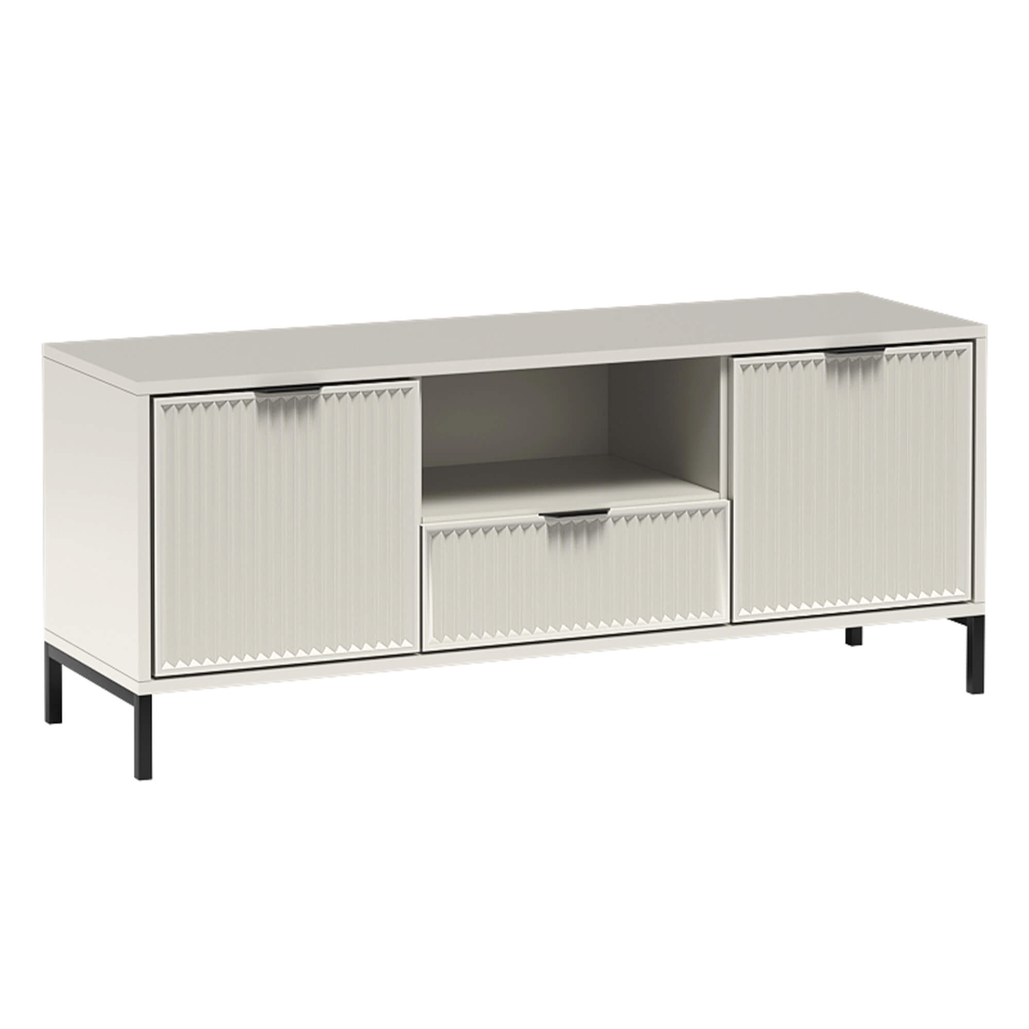 Szafka RTV frezowana LS-3 / Cashmere