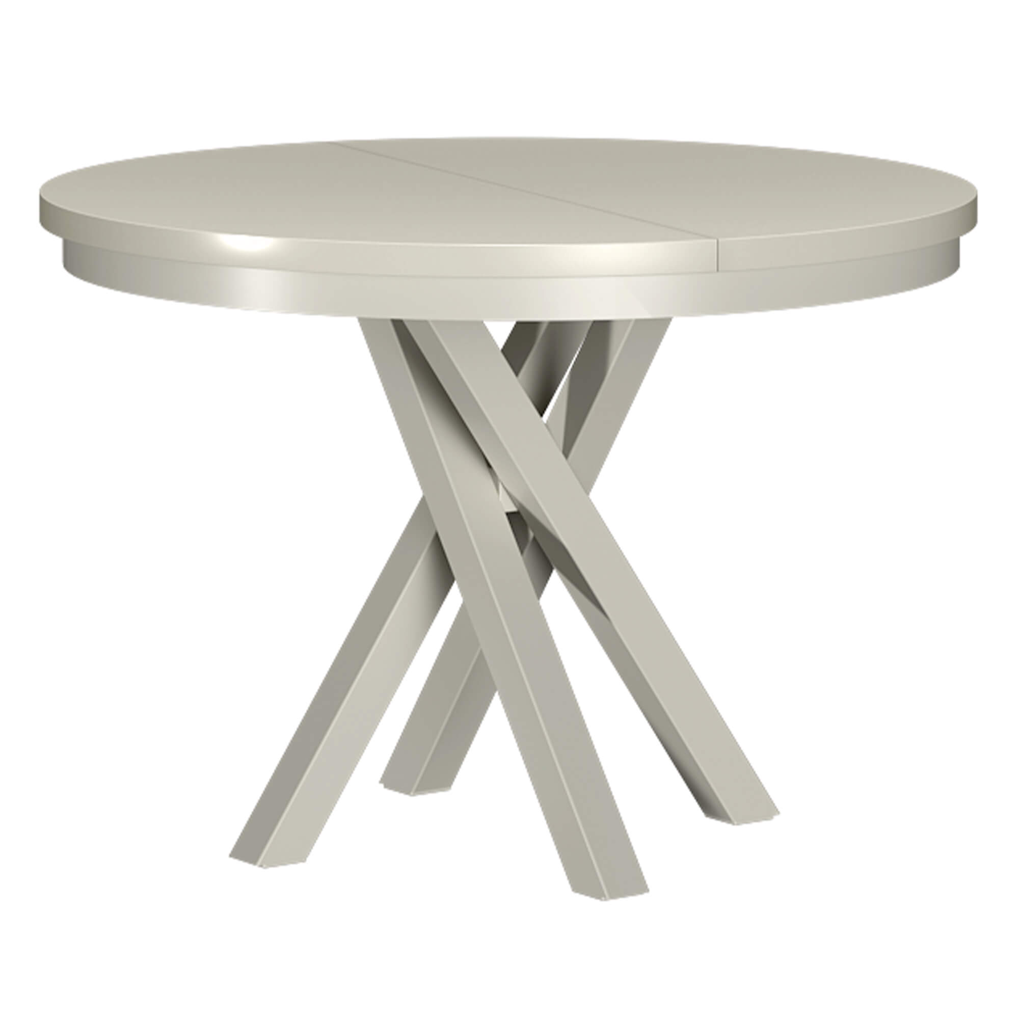 Stół MM-12 skrzyżowane nogi stalowe malowane proszkowo