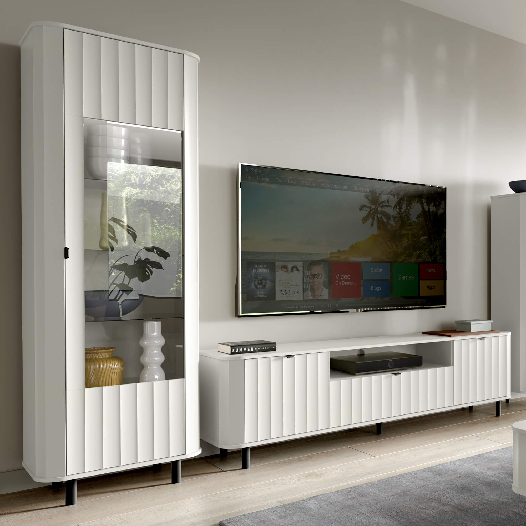 Witryna NOVADO-4 detale i nogi