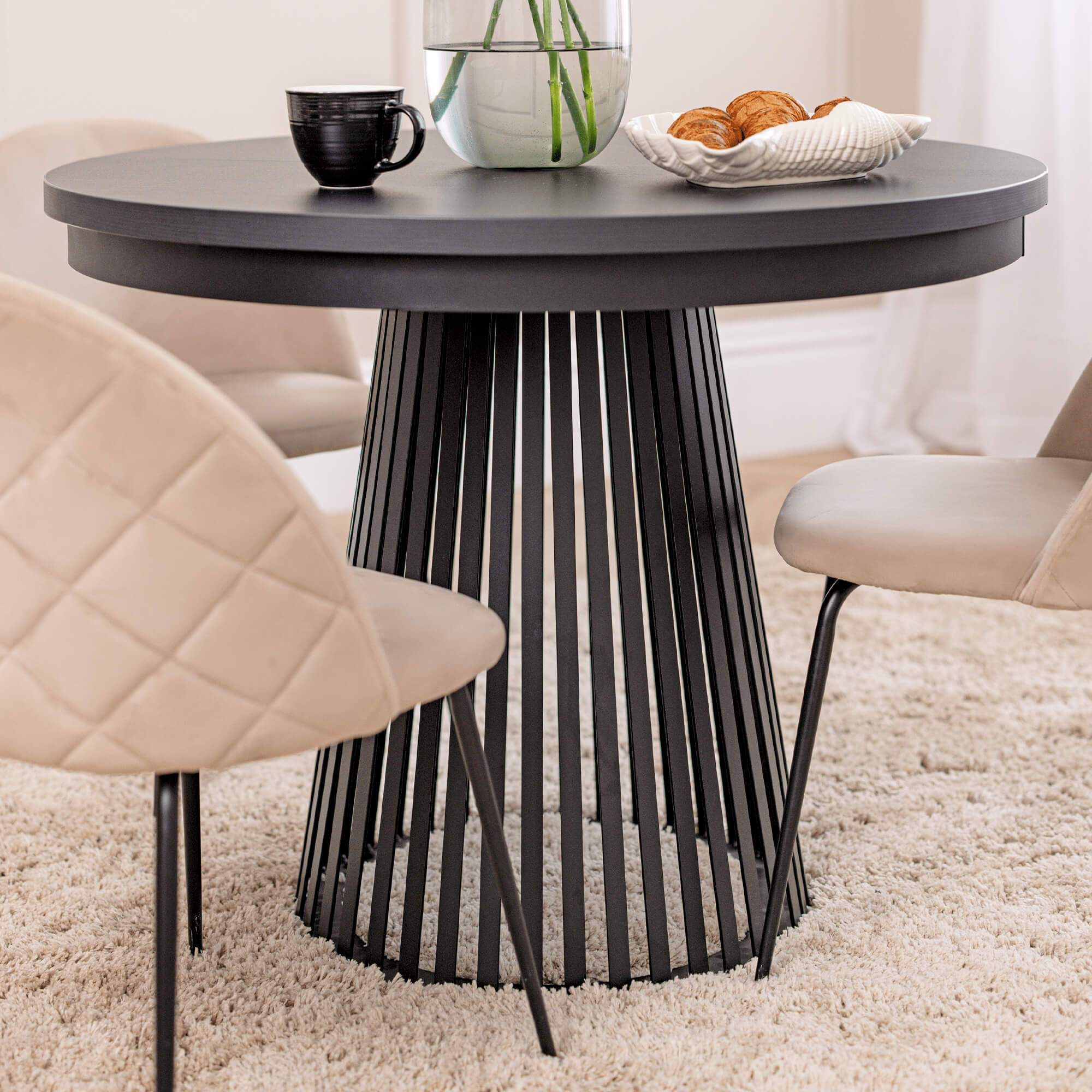 Ażurowa podstawa stołu GARDA