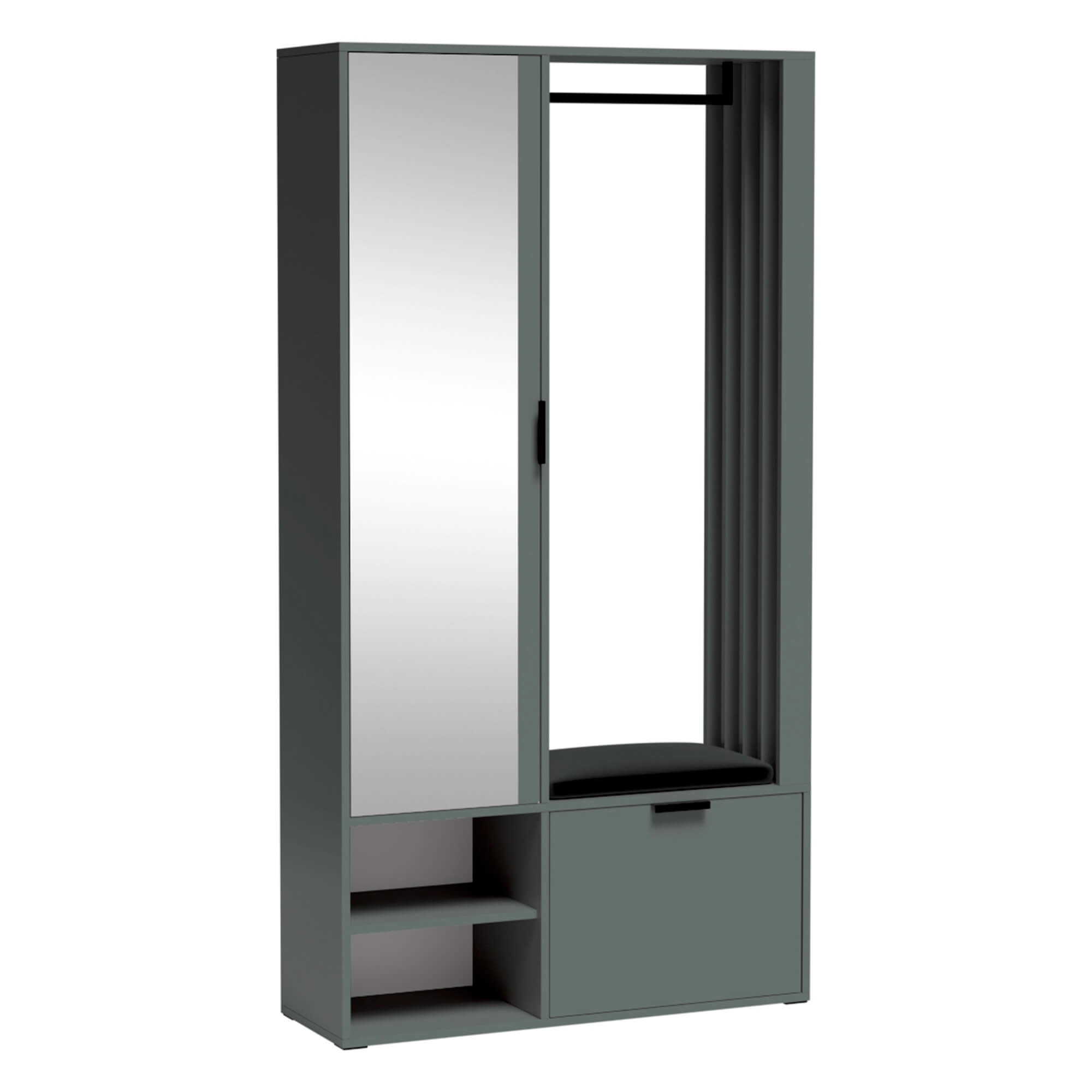 Wnętrze szafy MILO UNI - półki