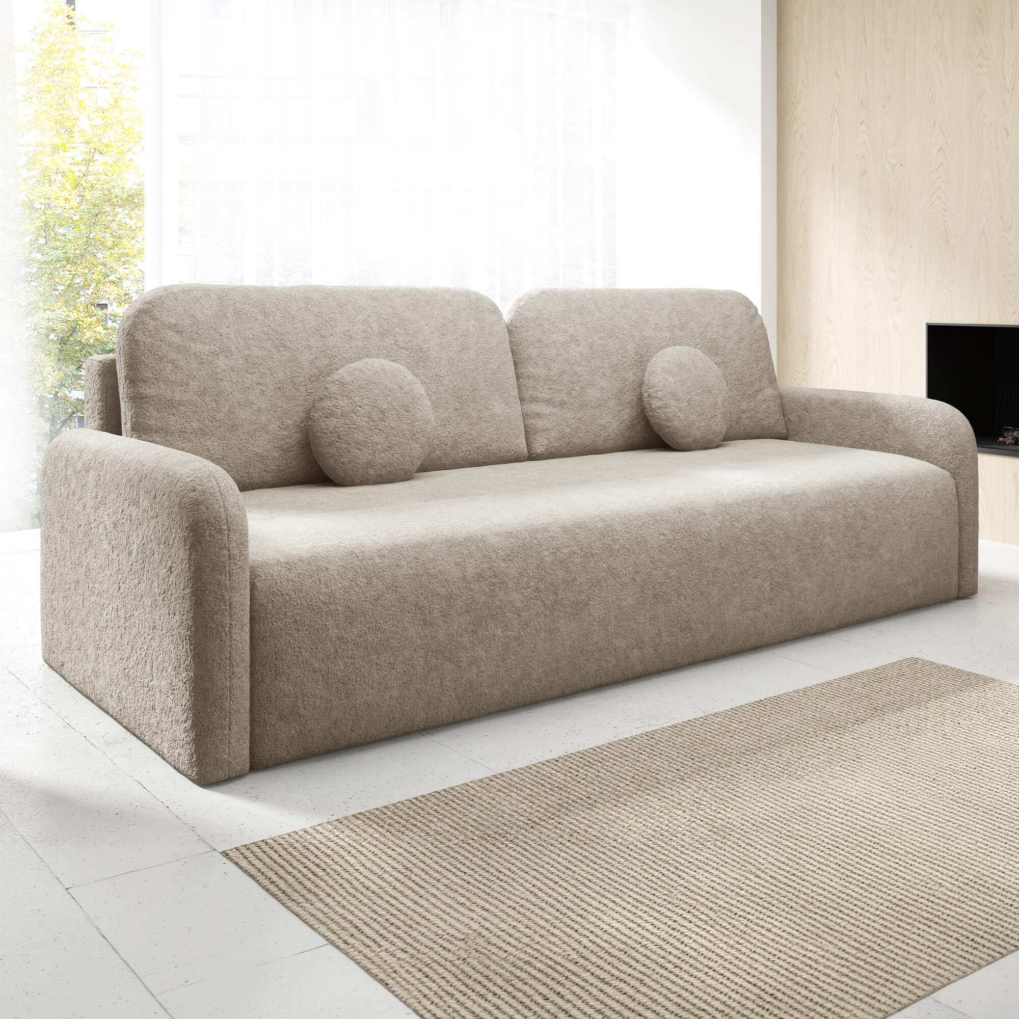 Sofa RAVIO powierzchnia spania