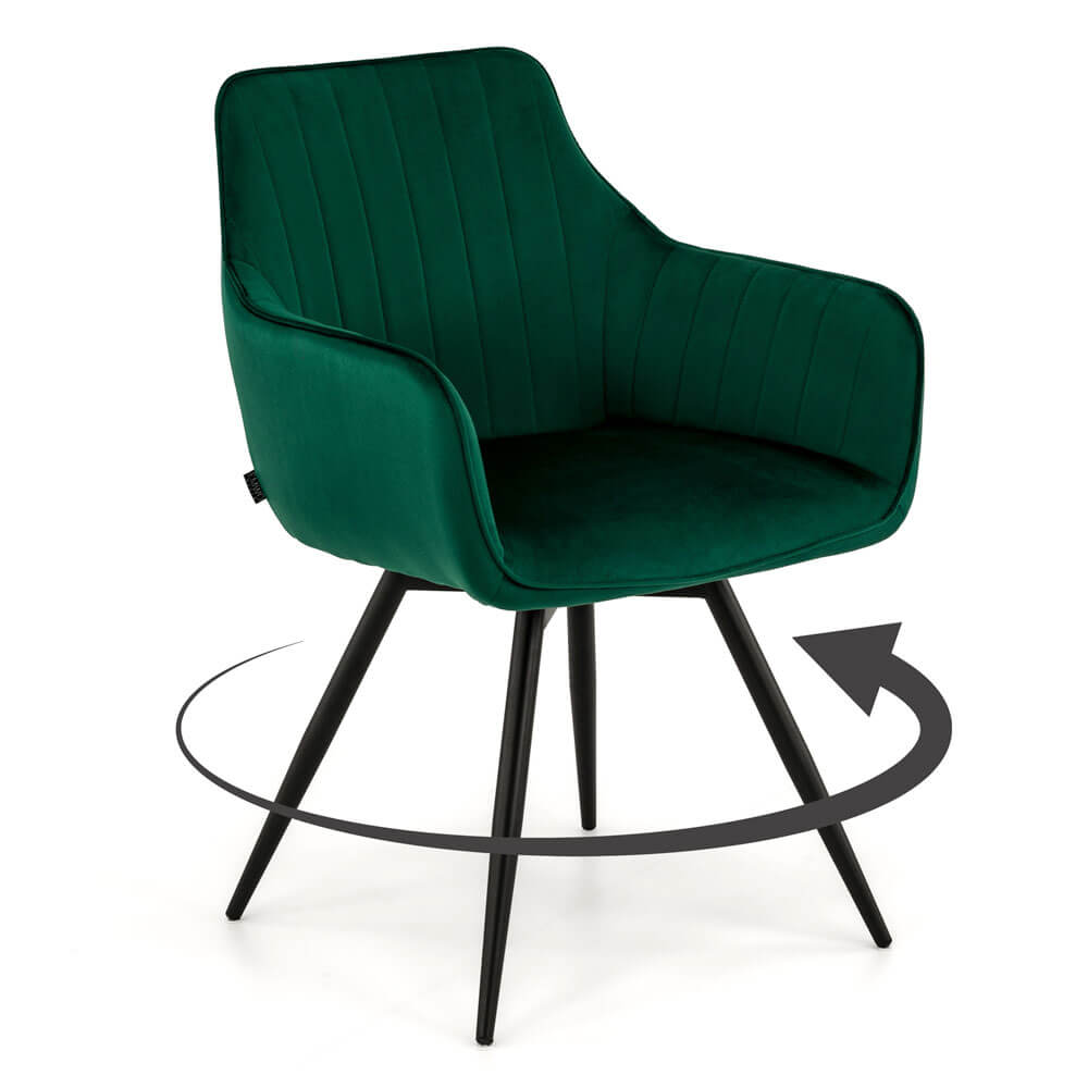 Krzesło obrotowe DC-0084-2 zielone | OUTLET