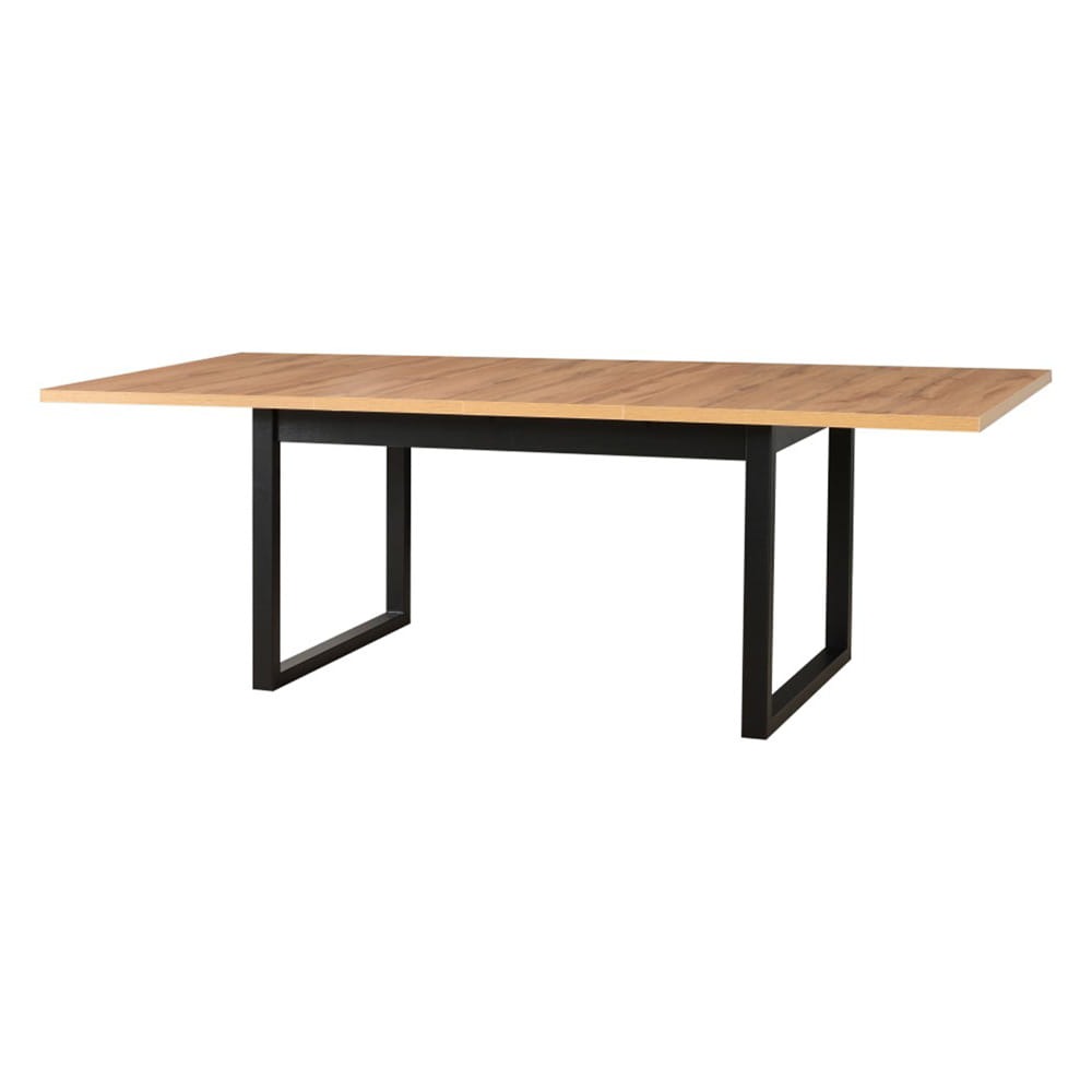 Stół drewniany loftowy IKON 3 L laminat 92x160/240