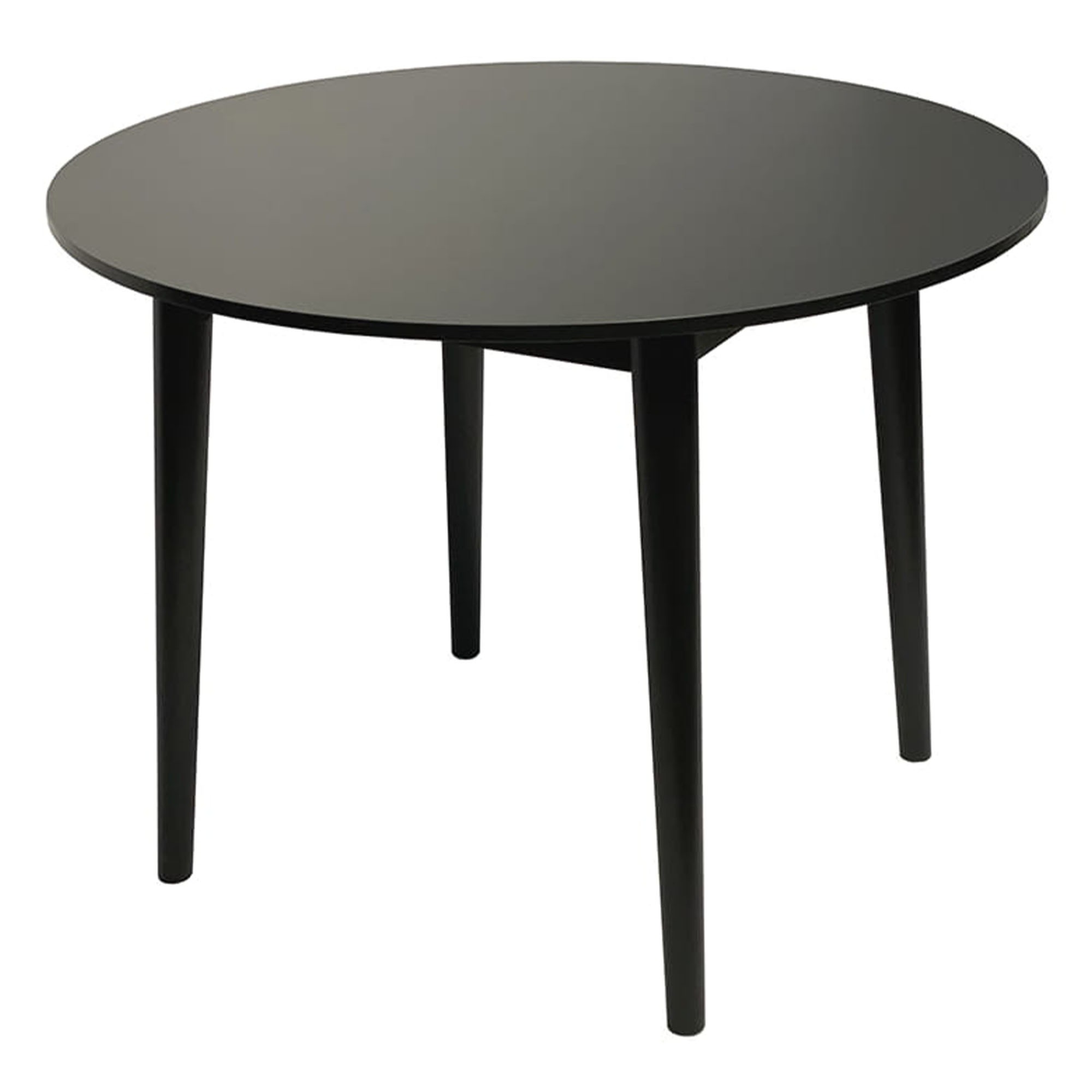 STÓŁ NR 31 LAMINAT RIO 100 CM OKRĄGŁY NOGI OKRĄGŁE