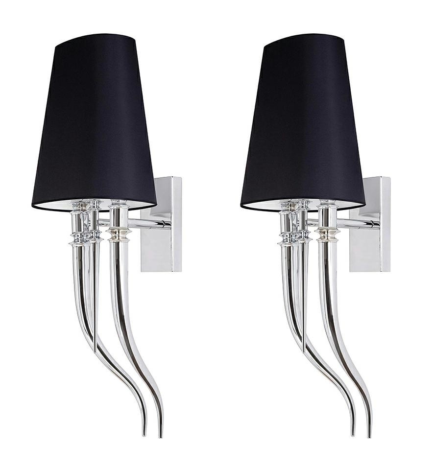 MOOSEE zestaw 2 sztuk lamp ściennych DEVIL WALL 1 czarny