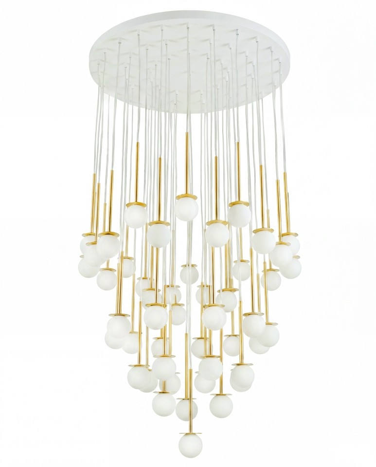 MOOSEE lampa wisząca CANNON DISC 50 złota