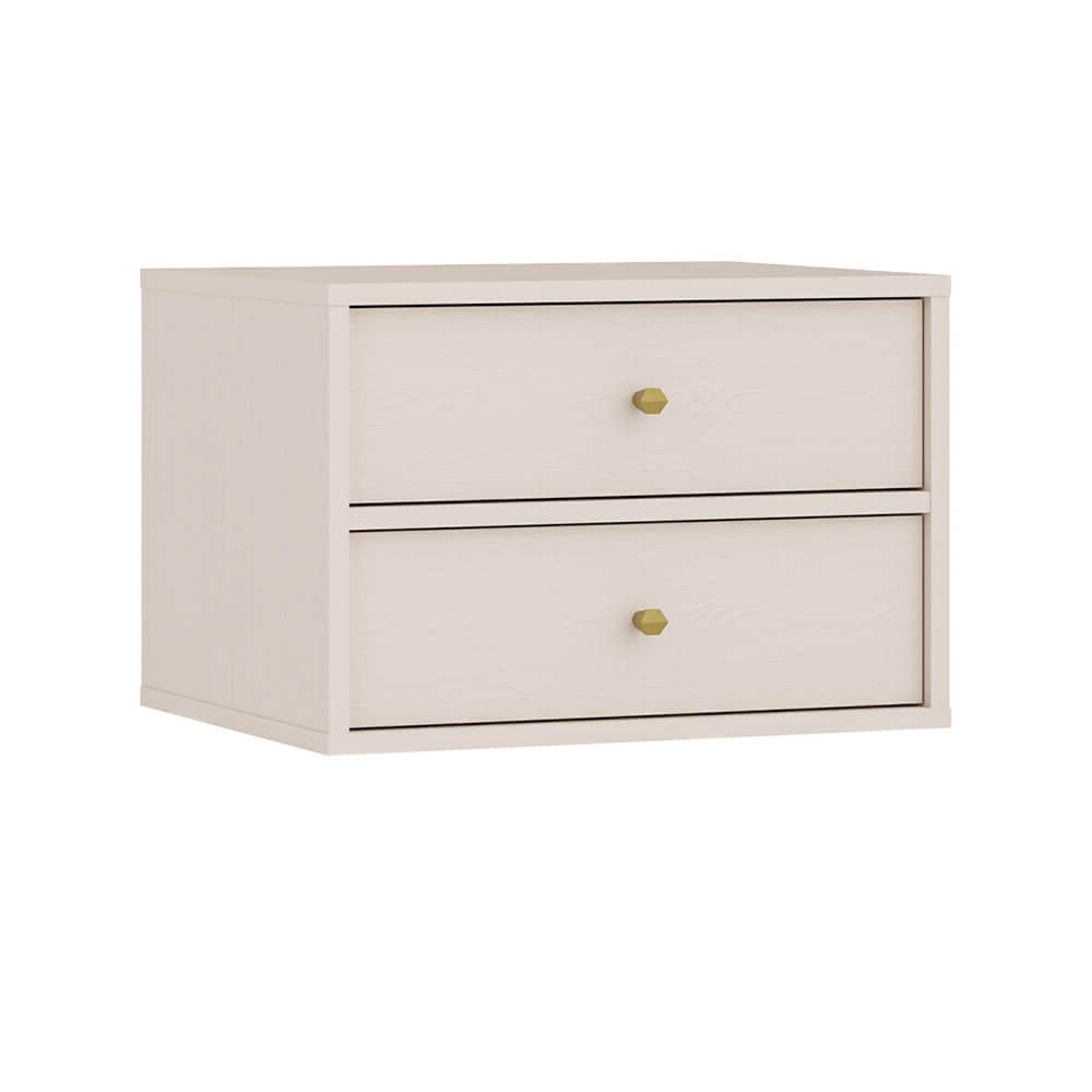 Stolik nocny wiszący TOKYO 4 2S | Typ 801 | Beż piaskowy | OUTLET