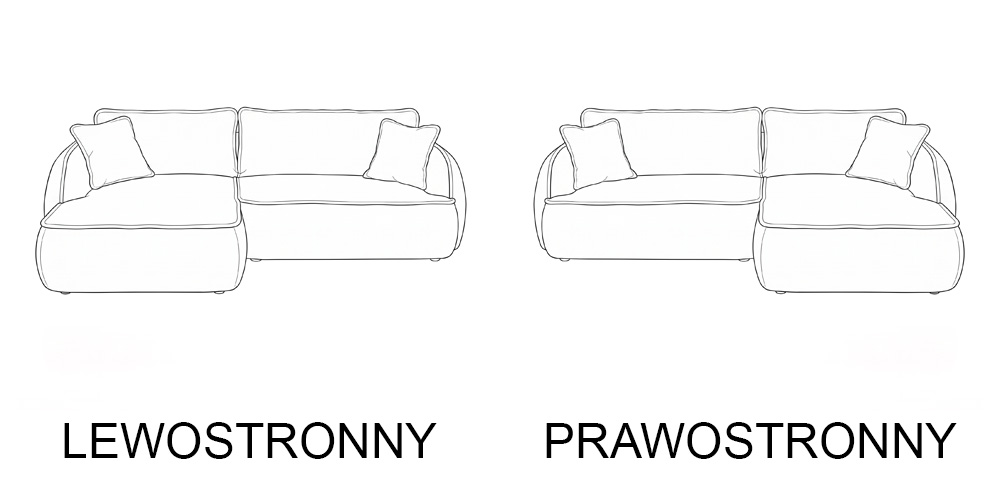 Nowoczesny narożnik SOREL