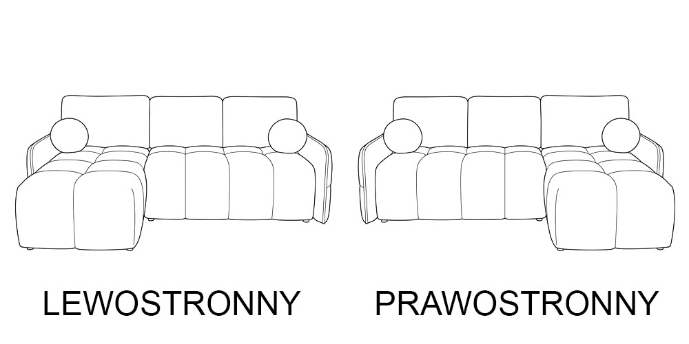 Narożnik z funkcją spania MOON