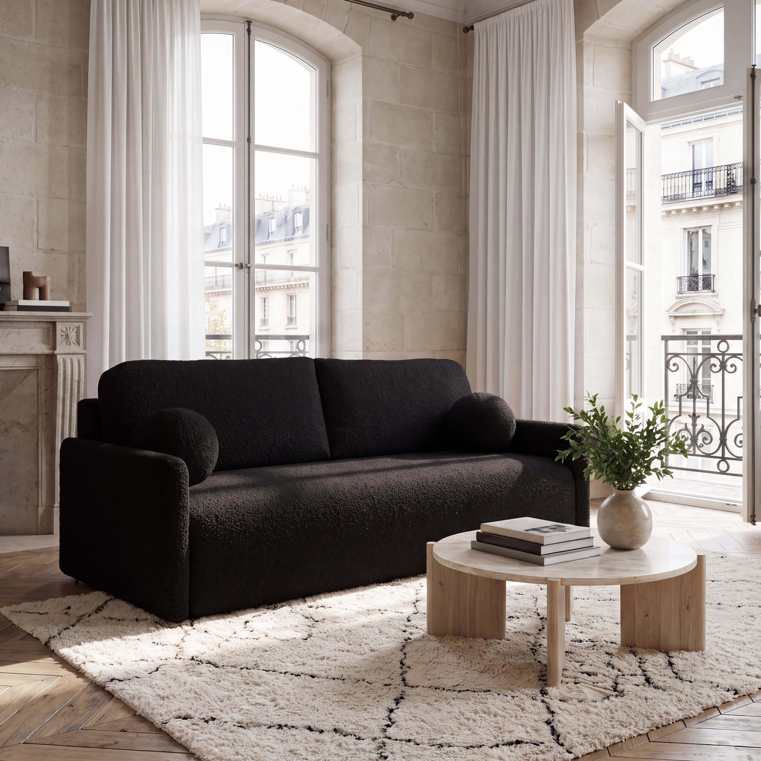 Rozkładana sofa z funkcja spania GLOVE