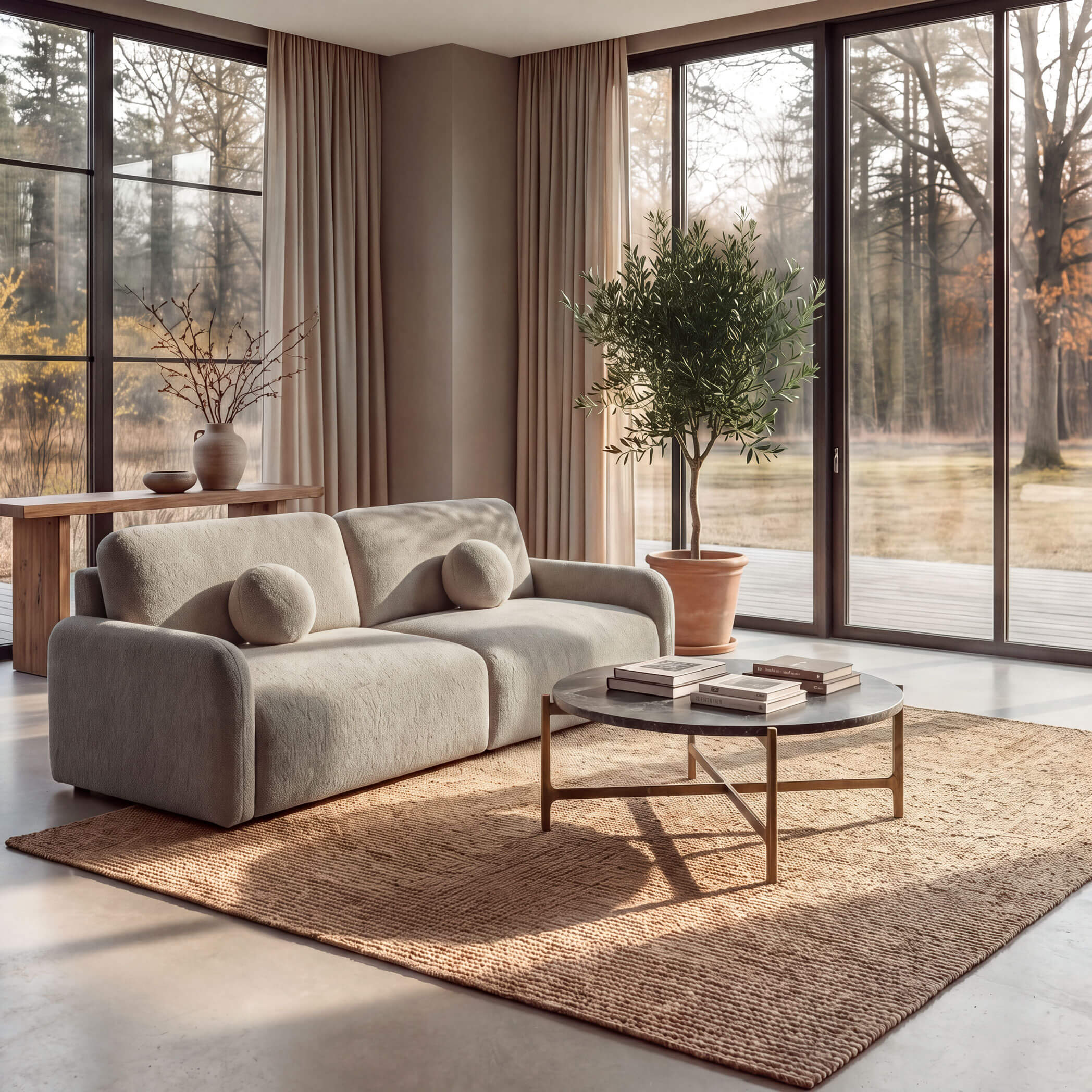 Nowoczesna sofa rozkładana z funkcją spania RAVIO