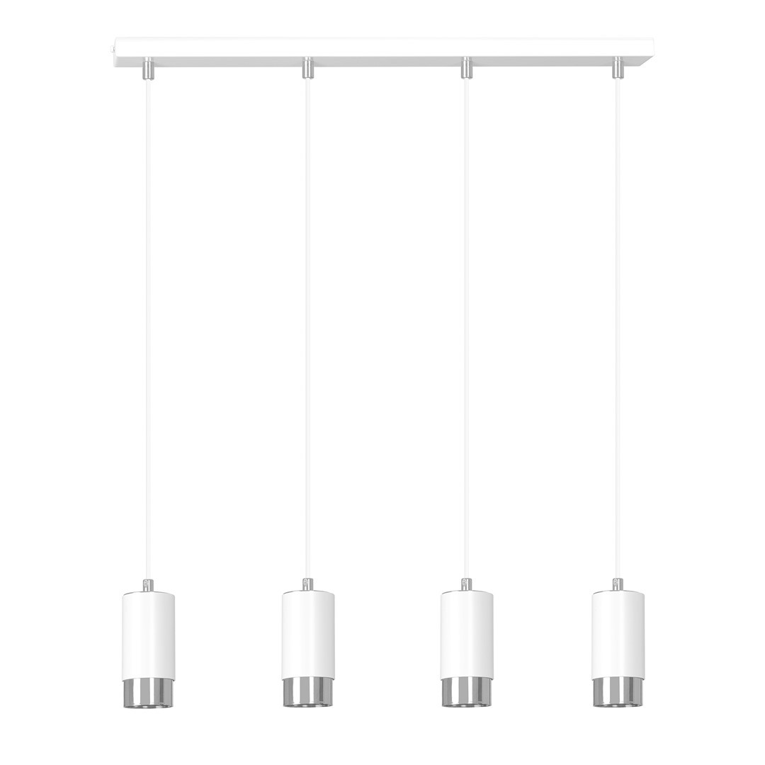 FUMIKO 4 WH/CHROME