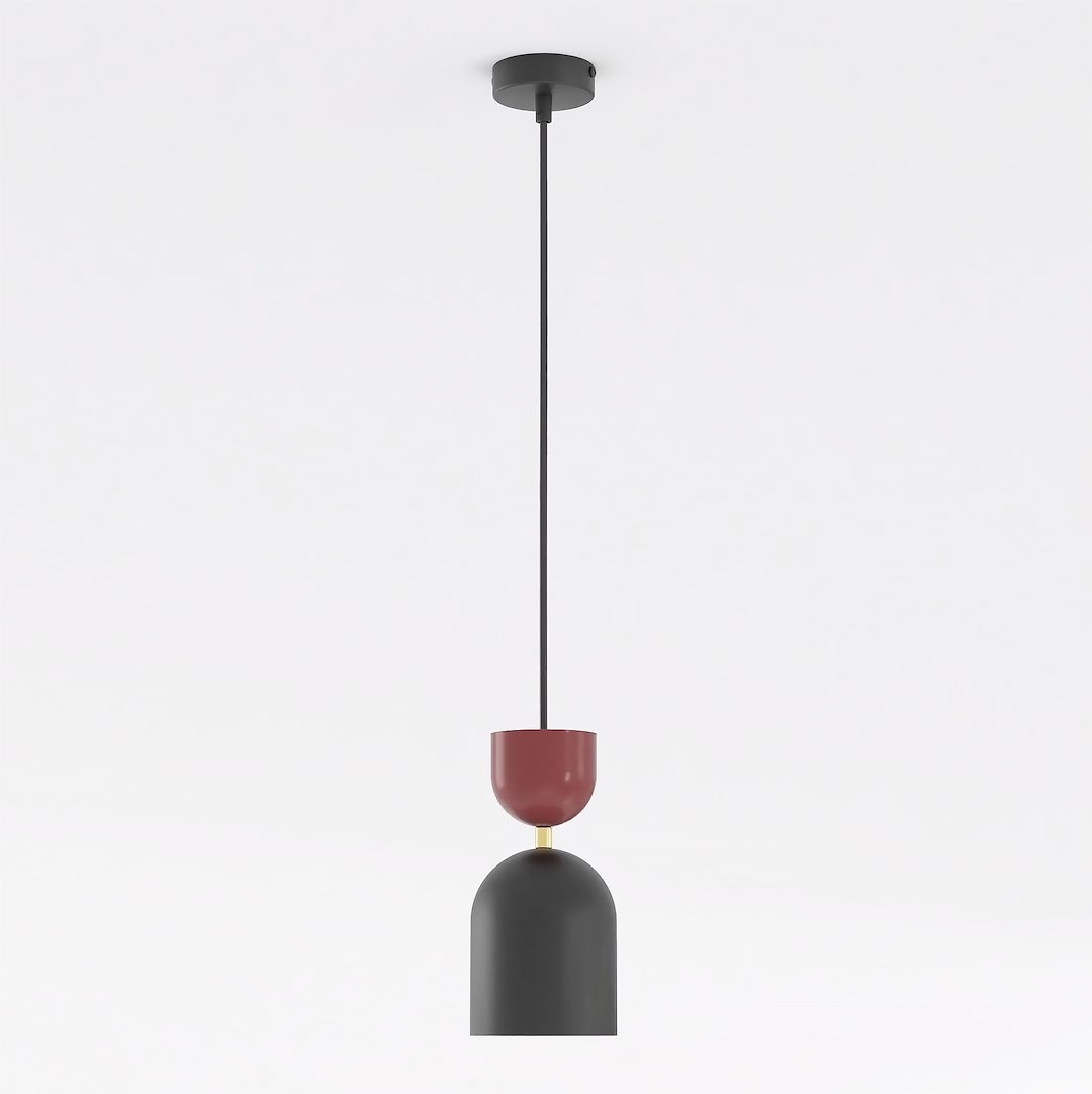 GAUDI 1 BLACK BURGUNDY