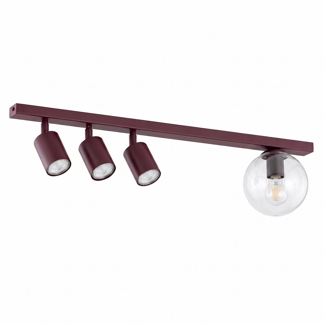 BASTER 4 BURGUNDY TRANSPARENT