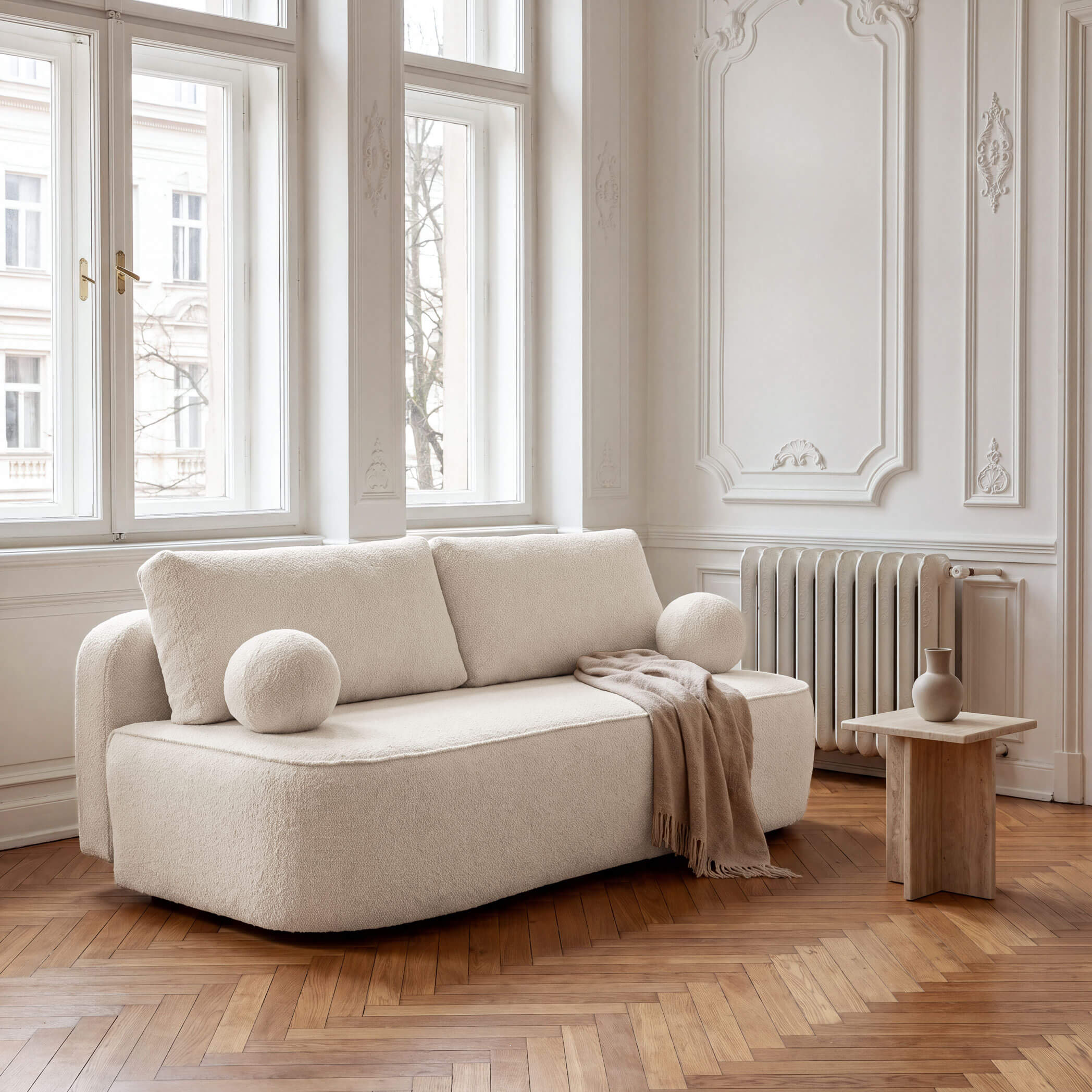 Sofa rozkładana z funkcją spania NOVA