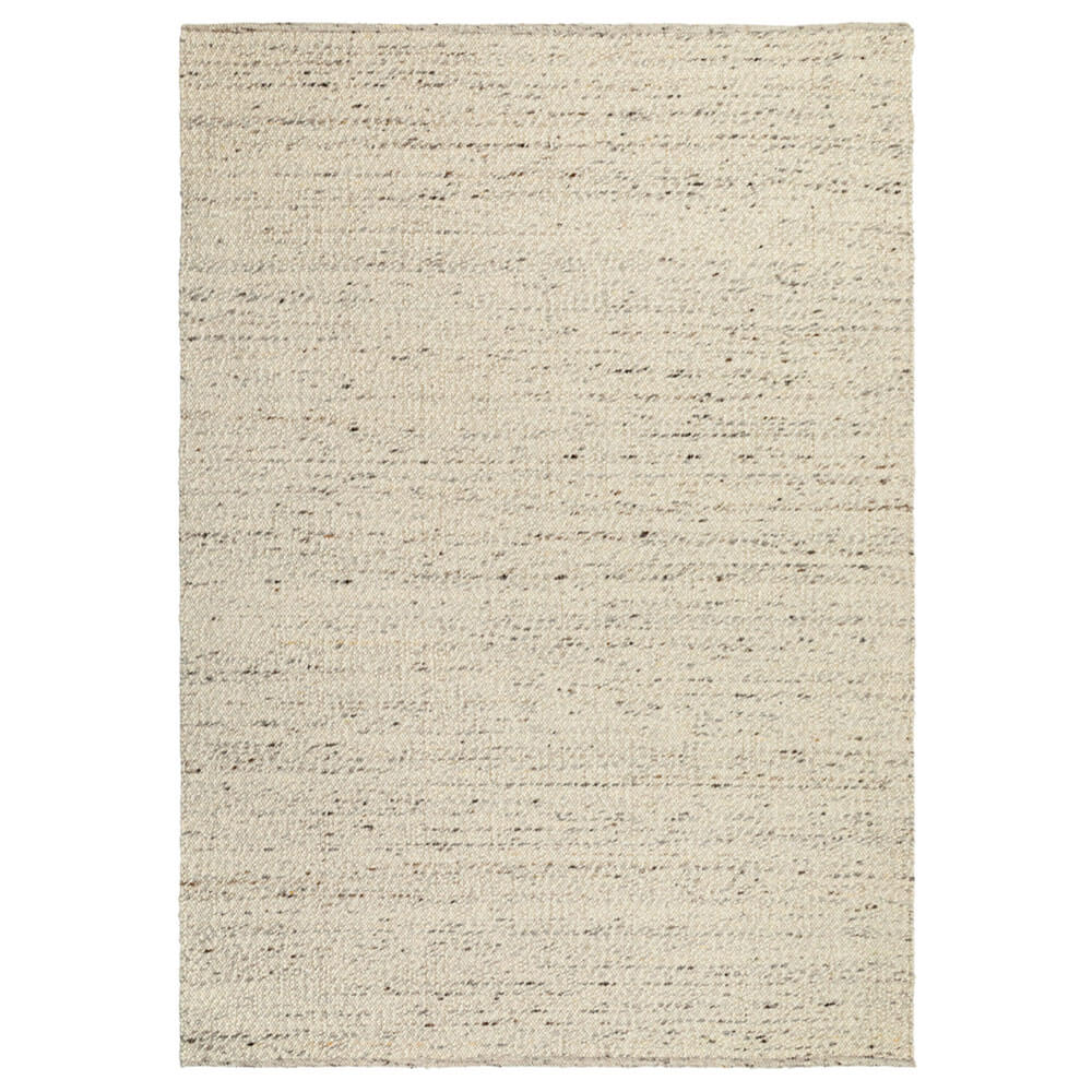 Dywan wełniany TWEED Beige | Beżowy | Ręcznie tkany