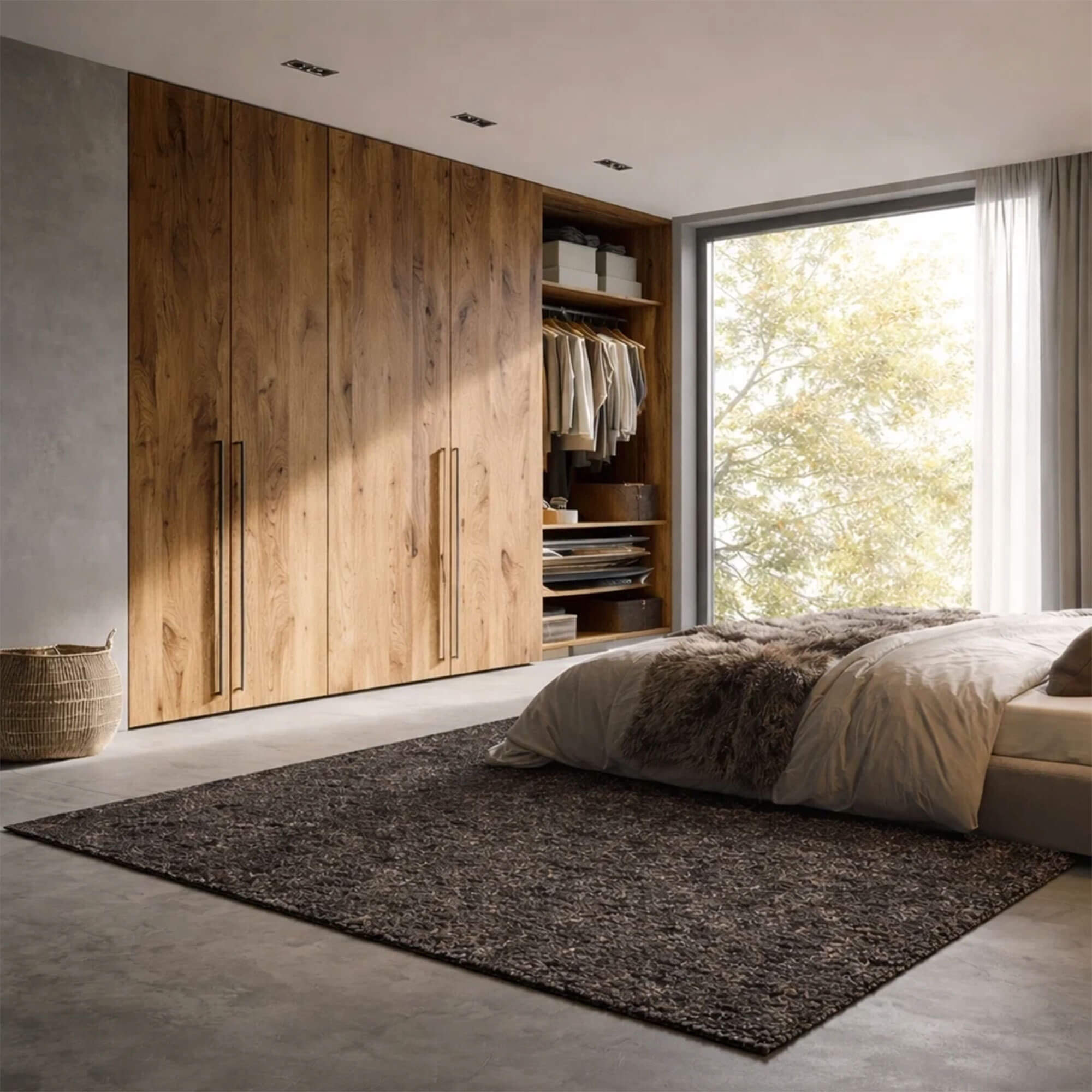 Zdjęcie produktu Dywan wełniany MELLOW Brown | Brązowy | Ręcznie tkany