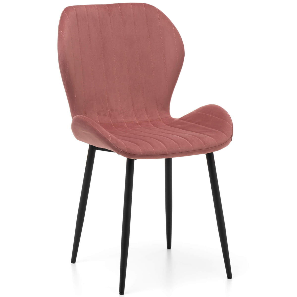 Krzesło tapicerowane różowe ART223C | OUTLET
