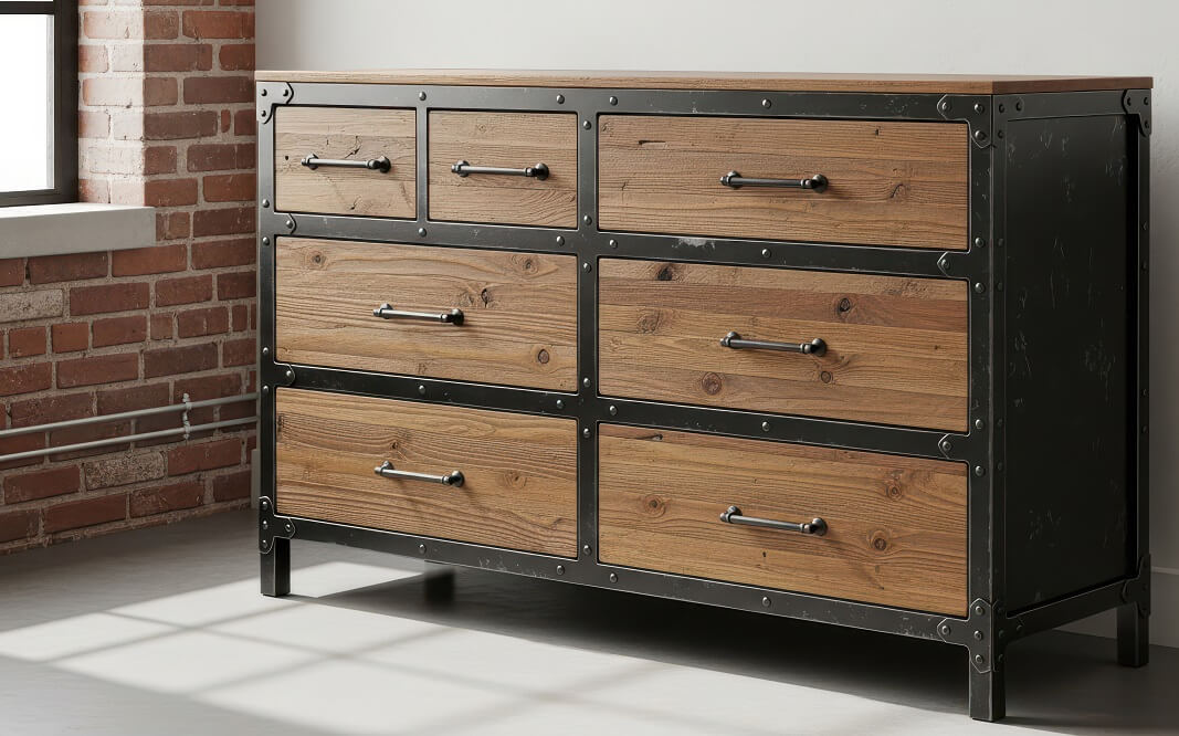 Meble metalowe – modny industrial na lata